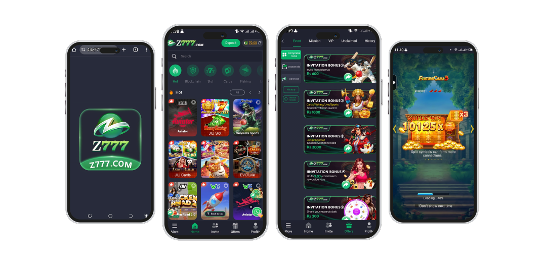 Z777 game interface